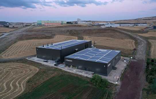 deberenn new factory in production with solar energy investment